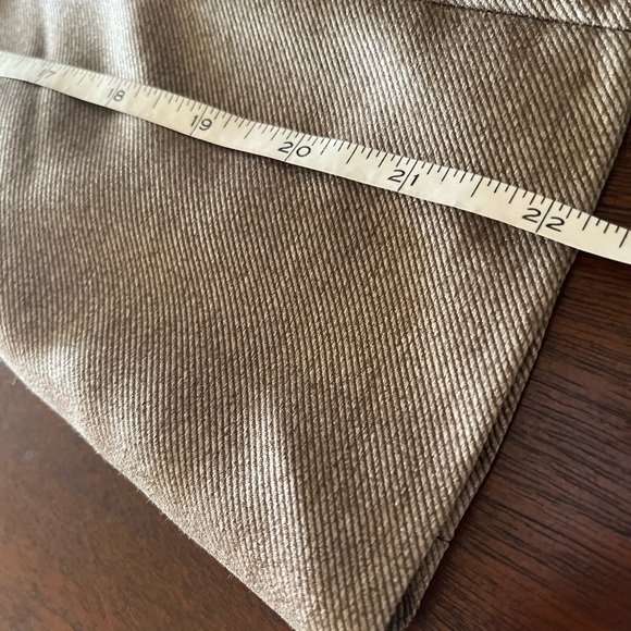 Calvin Klein paneled flared gray gold skirt - Picture 6 of 7